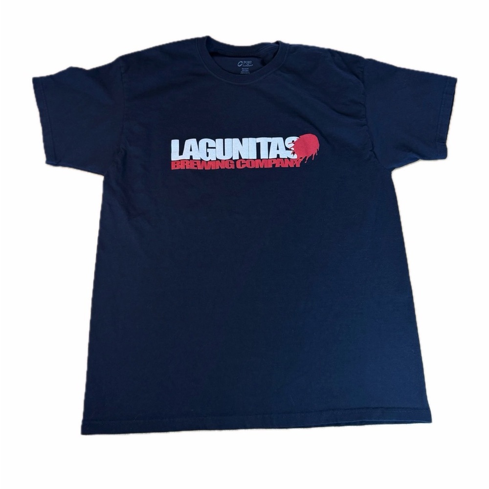 Lagunitas Brewing IPA Beer T shirt Men’s XL Black California Cotton